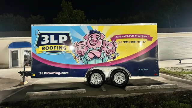 Vehicle & Fleet Wraps — 3LP Roofing, by CL Visual