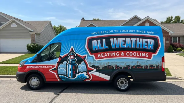 Vehicle & Fleet Wraps — All Weather Heating & Cooling, by CL Visual