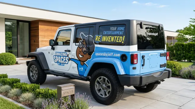 Vehicle & Fleet Wraps — Amazing Spaces, by CL Visual