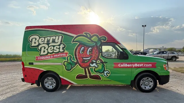 Vehicle & Fleet Wraps — Berry Best Cooling & Heating, by CL Visual