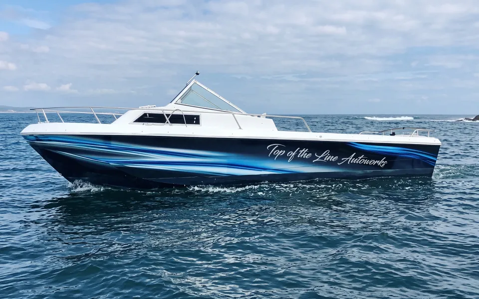 TOTL Autoworks · Boat Wrap