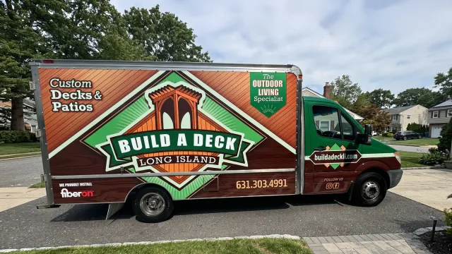Vehicle & Fleet Wraps — Build A Deck Long Island, by CL Visual