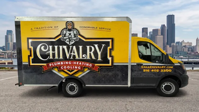 Vehicle & Fleet Wraps — Chivalry Plumbing Heating Cooling, by CL Visual