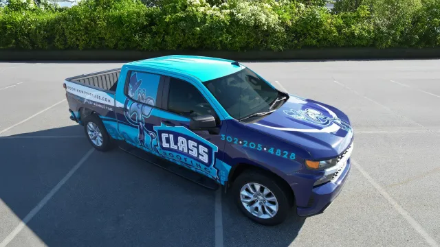 Vehicle & Fleet Wraps — Class Roofing, by CL Visual
