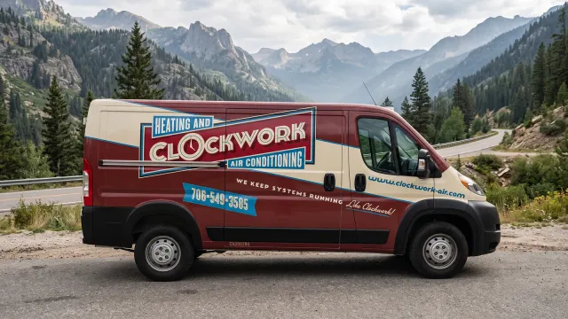 Vehicle & Fleet Wraps — Clockwork Heating & Air, by CL Visual