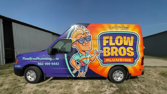 Vehicle & Fleet Wraps — Flow Bros Plumbing, by CL Visual