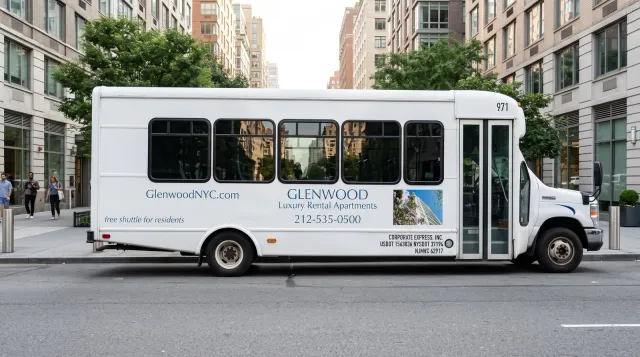 Vehicle & Fleet Wraps — GlenWood Luxury Rental, by CL Visual