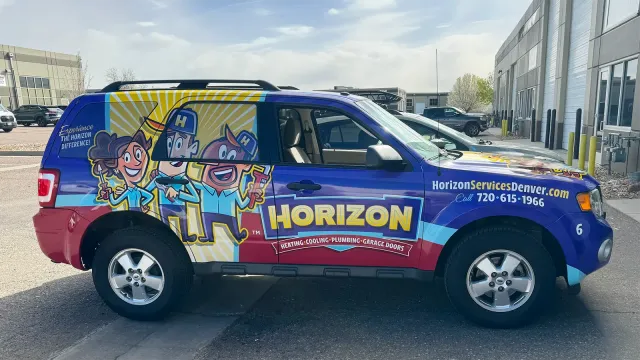 Vehicle & Fleet Wraps — Horizon Services, by CL Visual