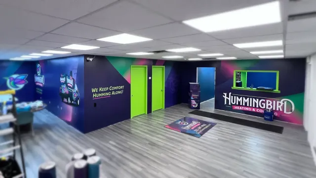 Wall Wraps — Hummingbird Heating & Cooling, by CL Visual