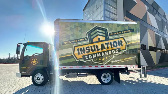 Vehicle & Fleet Wraps — Insulation Commandos, by CL Visual