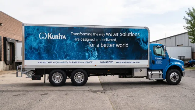 Vehicle & Fleet Wraps — Kurita, by CL Visual