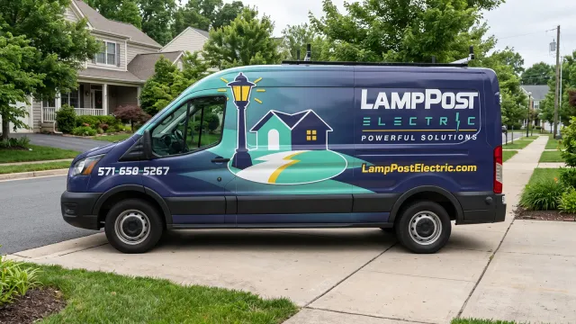 Vehicle & Fleet Wraps — LampPost Electric, by CL Visual