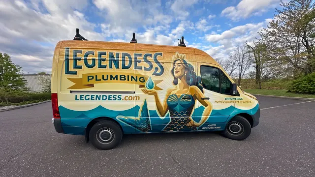 Vehicle & Fleet Wraps — Legendess Plumbing, by CL Visual
