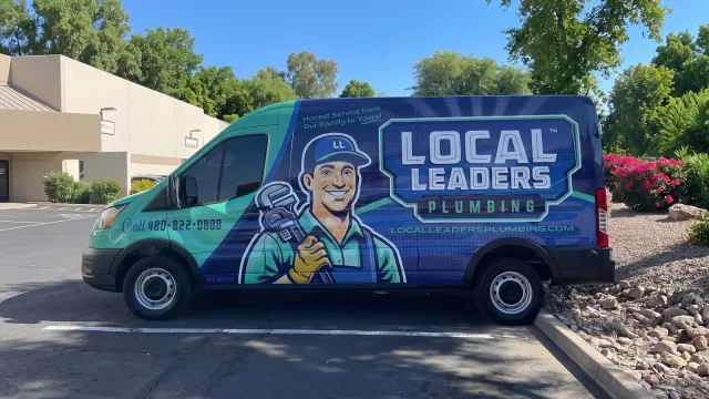 Vehicle & Fleet Wraps — Local Leaders Plumbing, by CL Visual