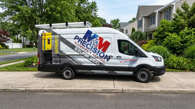 Vehicle & Fleet Wraps — M&M Precision Plumbing & Heating, by CL Visual
