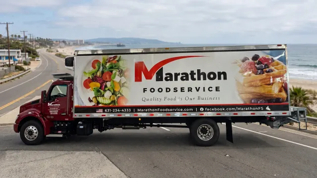 Vehicle & Fleet Wraps — Marathon Foodservice, by CL Visual