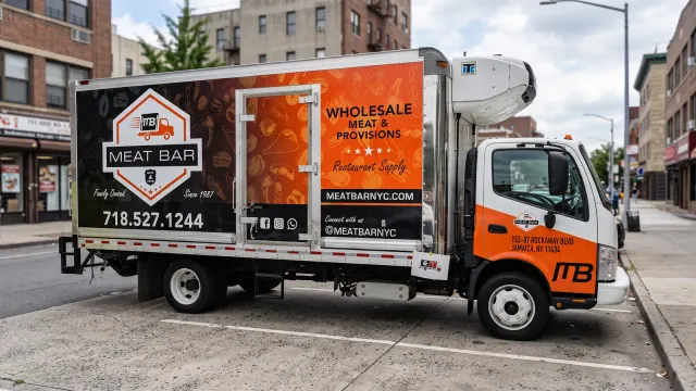 Vehicle & Fleet Wraps — Meat Bar, by CL Visual
