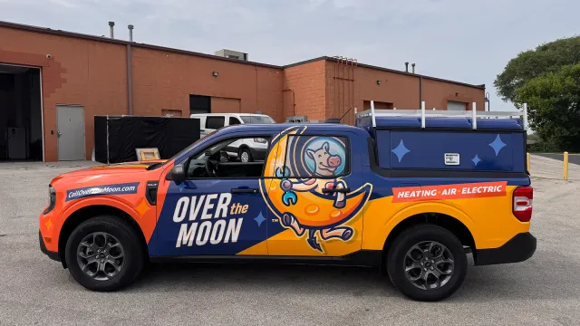 Vehicle & Fleet Wraps — Over the Moon, by CL Visual