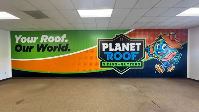 Wall Wraps — Planet Roof, by CL Visual