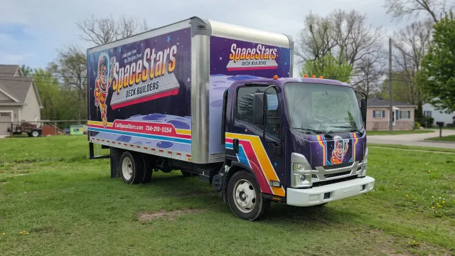 Vehicle & Fleet Wraps — SpaceStars Deck Builders, by CL Visual