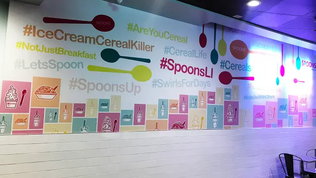 Wall Wraps — Spoons, by CL Visual