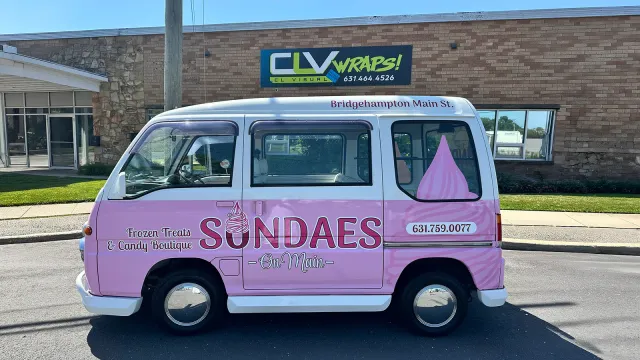 Vehicle & Fleet Wraps — Sundaes on Main, by CL Visual