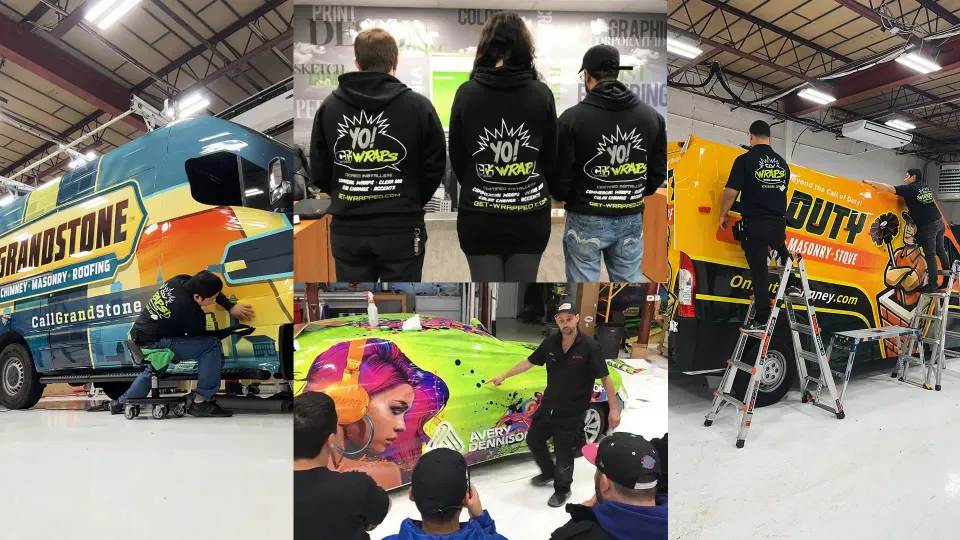 CL Visual's process — installers, print production and the certified install team