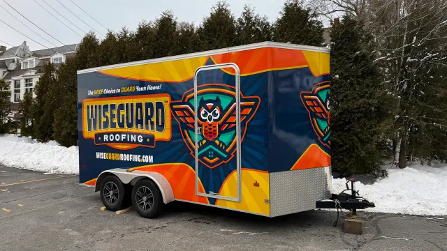 Vehicle & Fleet Wraps — Wiseguard Roofing, by CL Visual